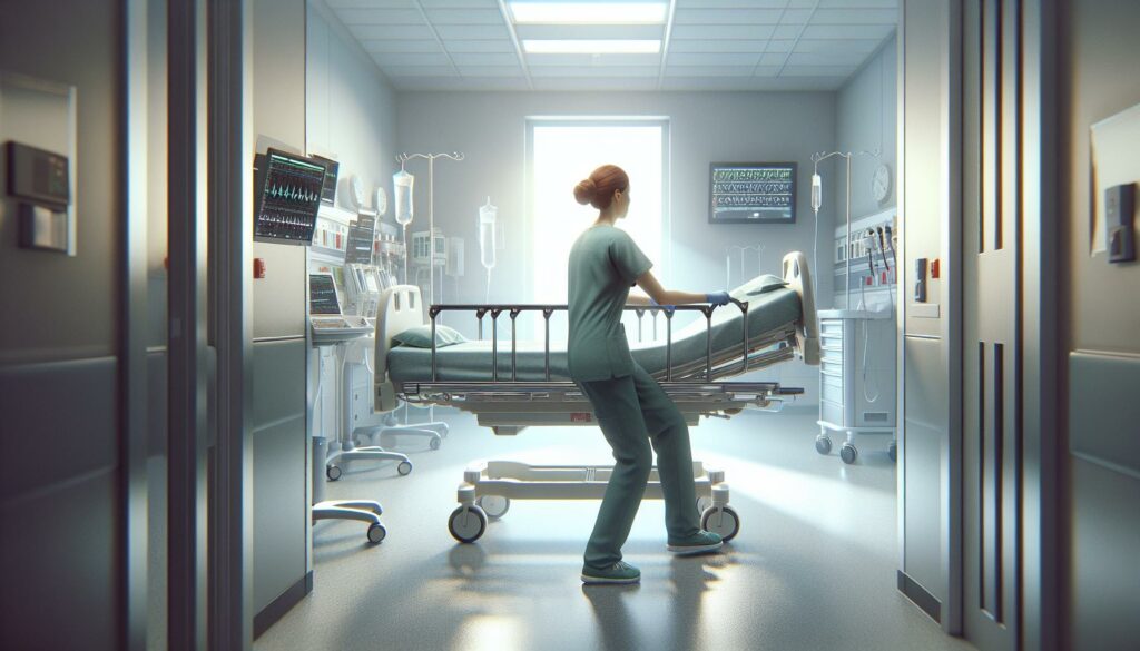 using proper body mechanics, which motions would the nurse make to move an object?