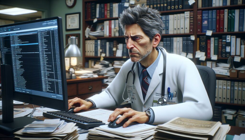 why doctors hate their computers